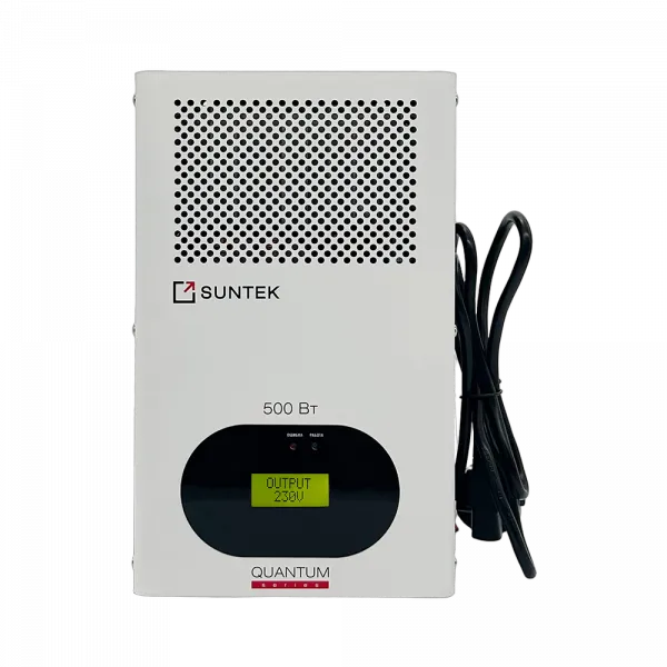 Инверторный стабилизатор напряжения SUNTEK QUANTUM 500 ВА
