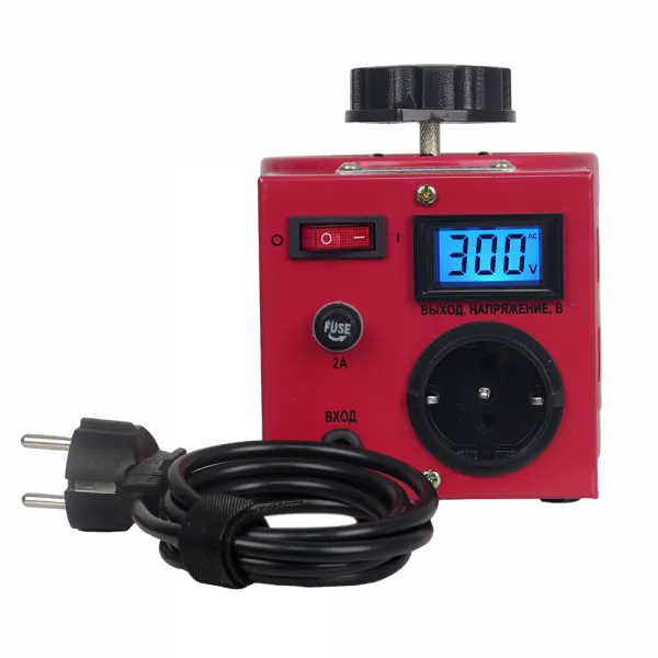 Автотрансформатор ЛАТР SUNTEK RED 500 ВА (2А, 0-300 Вольт)